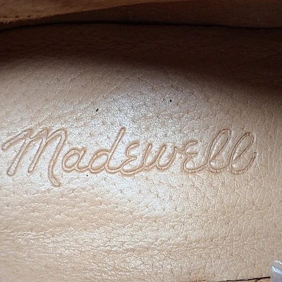 Madewell Brenner leather side zip ankle boots size 6 - Picture 9 of 12